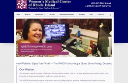 Website Redesign The Women’s Medical Center of Rhode Island